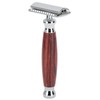 Wooden Handle Razor Manual Safety Shaving Knife Hair Remover Tool