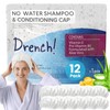 Drench! No Water Hair Washing Cap - Waterless Shower Caps