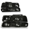 AUTOSAVER88 Headlights Assembly Compatible with 1999-2002 Chevy Silverado / 2000-2006