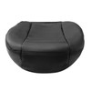 NLQR Front Driver Side Seat Bottom Seat Cover Black Microfiber
