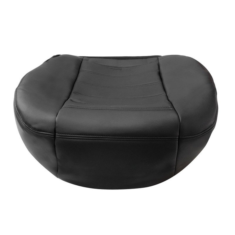 NLQR Front Driver Side Seat Bottom Seat Cover Black Microfiber