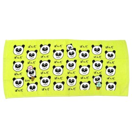 Panda Face Towel, Printed Long Towel, Okaki Series