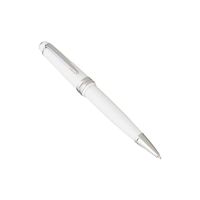CROSS Bailey Light Polished White Resin Ballpoint Pen - Refillable