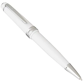 CROSS Bailey Light Polished White Resin Ballpoint Pen - Refillable Medium Ball Pen, Glossy White