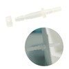 Quickun 1/2" Hose Barb Thru-Bulk Bulkhead Fitting Plastic Hex Straight