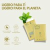 Láminas de detergente Hauss, biodegradables, limpian profundamente y eliminan manchas.