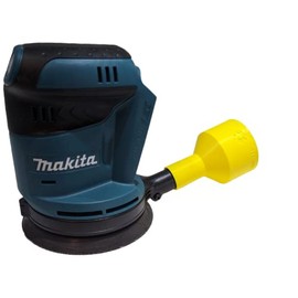 Vacuum Adapter for Makita Sanders - Multiple Sizes - Dust Collection - Galactic Gadgets (2-1/2in - Yellow)