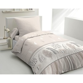 Duvet Cover Set, 140 x 200 cm, Home Sweet Home