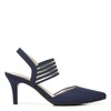 LifeStride Sanya - Zapatos de tacón para Mujer, Azul Marino,