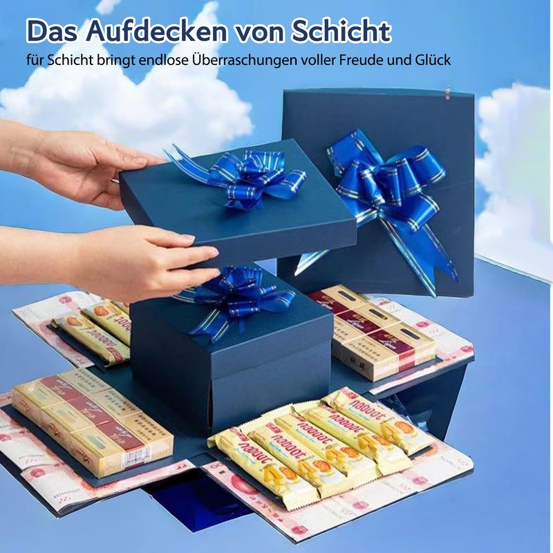 Surprise Box 5-Layer: Creative Explosion Box Birthday Surprise Box Gift