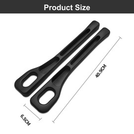 Mikiuly Storage Box for Car Seats, Seat Gap Filler for Car, Car Seat Gap Organiser Storage Box, Universal Car Seat Gap Filler for Small Items, Mobile Phones, Seat Gap, Black