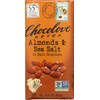 Chocolove, Almonds and Sea Salt in Dark Chocolate, 3.2 oz