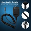 HM-36 Handheld Speaker Microphone 8 Pin Mobile Mic for ICOM