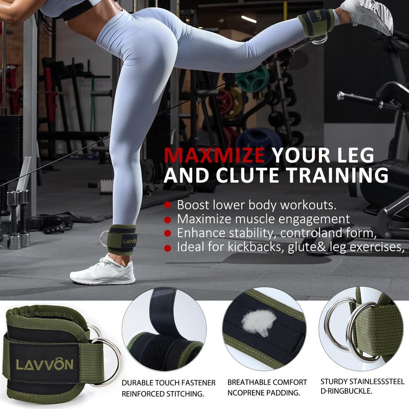 Squat Pad Set - Foam Barbell Pad for Squats Cushion,