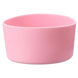 PATIKIL Silicone Boot, 1pcs Bottom Sleeve Protector, Anti-Slip Protective Sleeve for Water Bottle, Car Travel Cup, Dark Pink