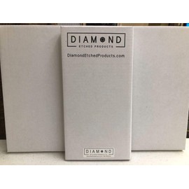 Diamond Etched Army 1A Logo Car Tag on Black Aluminum License Plate