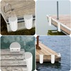 ORLANG 2Pack Dock Bumper Fender, Inflatable Dock Protection for Edging,