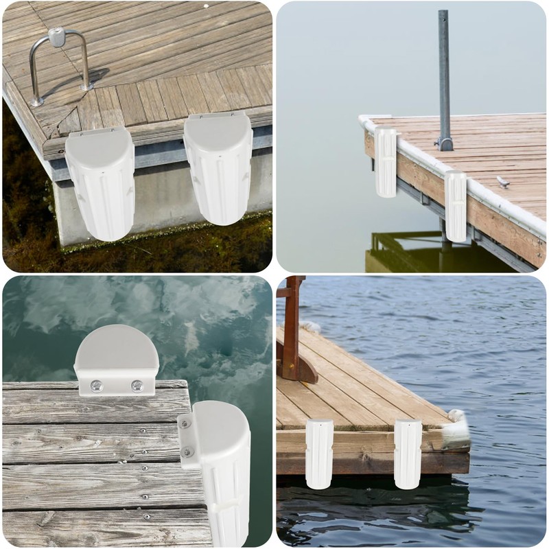 ORLANG 2Pack Dock Bumper Fender, Inflatable Dock Protection for Edging,