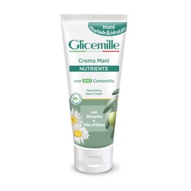 GLICEMILLE  Crema de manos nutritiva, con glicerina, aceite de oliva y manzanilla orgánica, 100 ml                                                    
