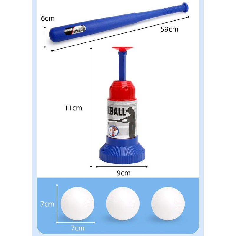 Sports Baseball Training Mini Tee Ball Popper, Hitting Tee for