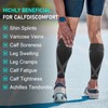 Qullmartle Pack of 2 Calf Bandage, Compression Stockings Sports Men
