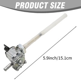 Hoypeyfiy Petrol Fuel Tap, Fuel Petcock Gas Fuel Tank Valve Fuel Pumps, Replacement for Honda CB 600 F Hornet 1998-2006