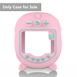 Silicone Cover Case for JBL Clip 5 Ultra Portable Bluetooth Speaker, Protective Skin Accessories for JBL Clip 5 Pro Sound Bluetooth Speaker Stand Up (Only Case) (Pink)