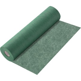 100%Mosel Non-Woven Table Runner, in Rainforest Green (30 cm x 25 m), Decorative Table Runner, Elegant Table Decoration for Weddings and Christmas, Colourful Decoration for Special Occasions