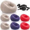 Realspring 6 Pcs Bean Bag Chairs for Adults Inflatable Chairs