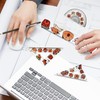 Capybara Ruler Set of 4 - Geometry Set with Straight