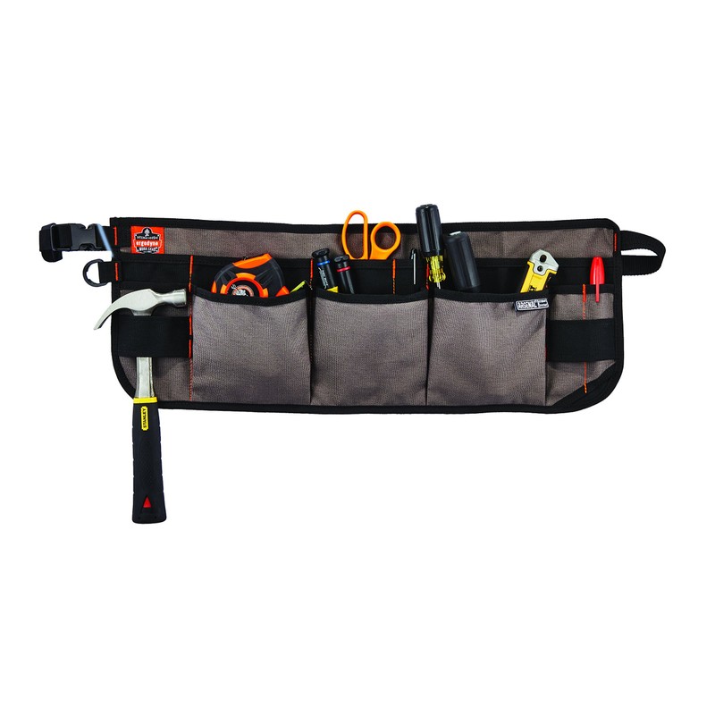 Ergodyne Arsenal 5707 Tool Work Waist Apron, 14-Pockets, Gray