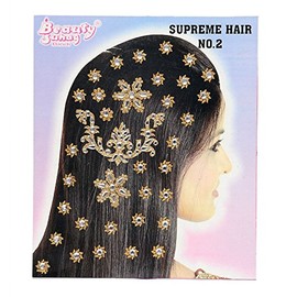 Womens Indian Hair Embellishment Bindis Stickers for accenting Hairstyles