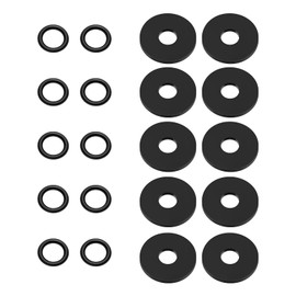 Solimeta 10Pcs Propane Tank Gasket and 10Pcs O-Ring