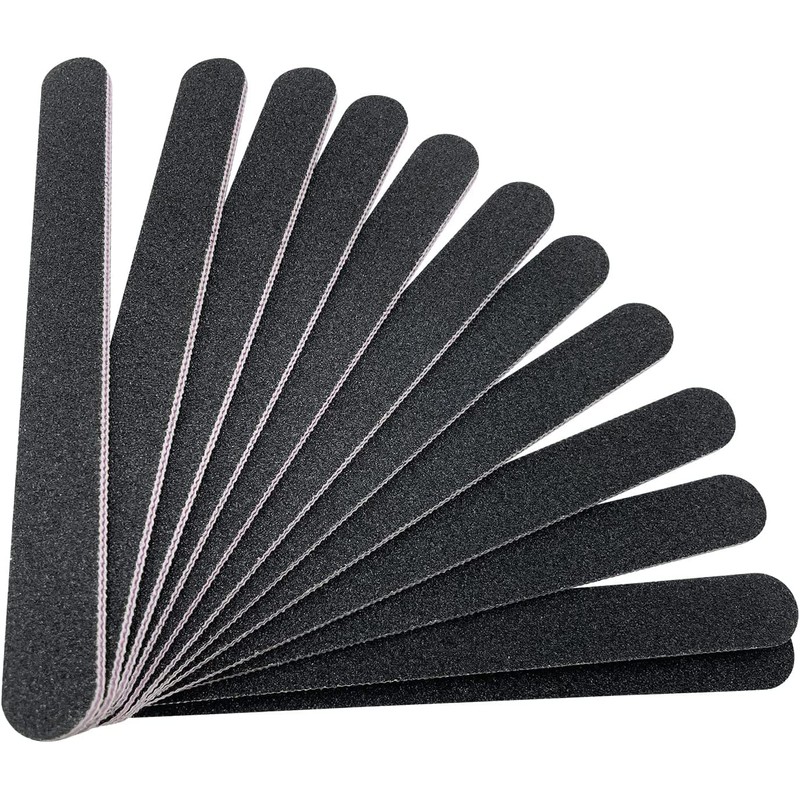 YIAGUN Nail Files Set,12PCS Professional Nail Files Double Sided Emery