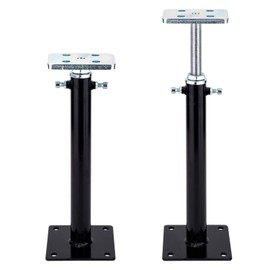 YXGJDP 2 Pack Adjustable Floor Jack,Basement Jack Post Floor Joist Jacks,House Floor Jacks,Telescoping Jack for Temporary Support, Adjustment Range 12"-16"