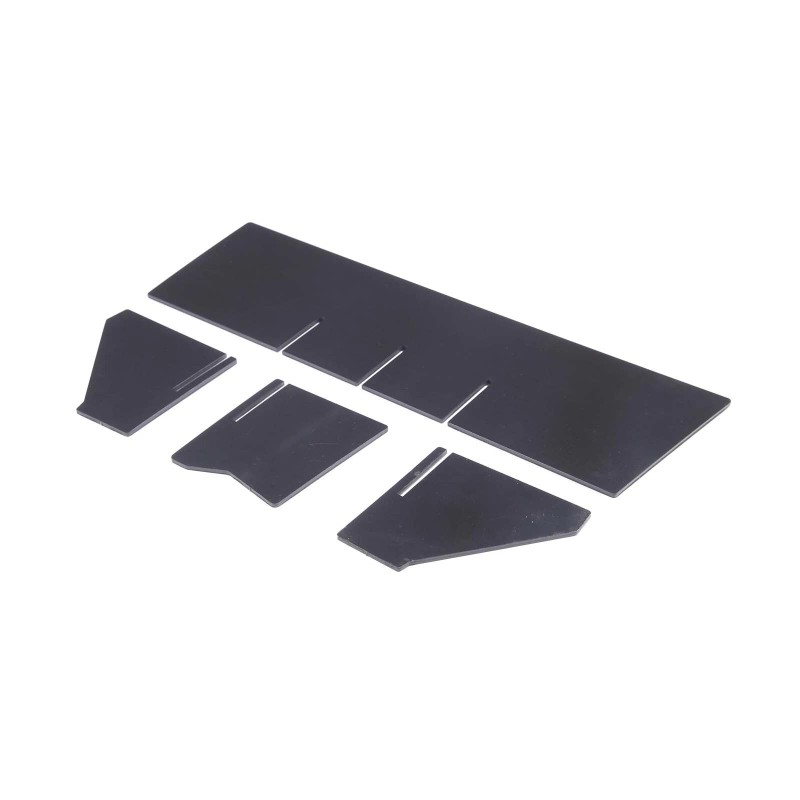 Ynei Passenger Glove Box Organizer ABS Divider Board Fit For