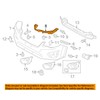 Genuine Subaru 57707FJ011 Bracket (Front Bumper Corner, Left), 1 Pack