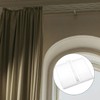Luckious Vertical Blind Top Hangers,White Vertical Blind Double Hole Top