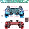 Degulan Wireless Controller Compatible with PS-2 Console, Remote Gamepad for