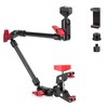 JEBUTU 22 inches/57 cm Magic Arm with Super Clamp, 360°