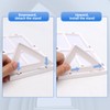 2 pcs Magnetic Dry Erase Board White Board, 8.3'' x