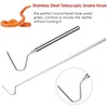 Collapsible Snake Hook Stainless Steel Extensible Snake Catcher Capture Hook