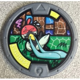 Wizards of the Coast YoKai Yo-Kai Watch Series 2 Snotsolong Medal  ***NEW Unused