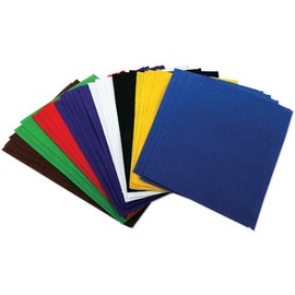 Creation Station CT3280 30 x 19 cm Approximately Felt Sheets, Assorted