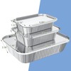RUIXUE ® Foil Trays with Lids,Aluminium Foil Trays 1750ml/700ml/410ml/10pcs Each,Reusable