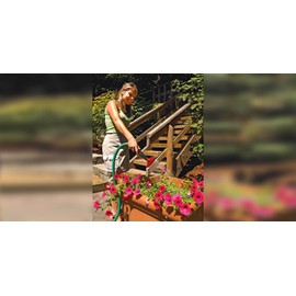 Dramm ColorStorm Premium Fan Spray Nozzle for Garden Hose with One Touch Thumb Controlled Valve, for Garden, Yard, Watering Plants, Green