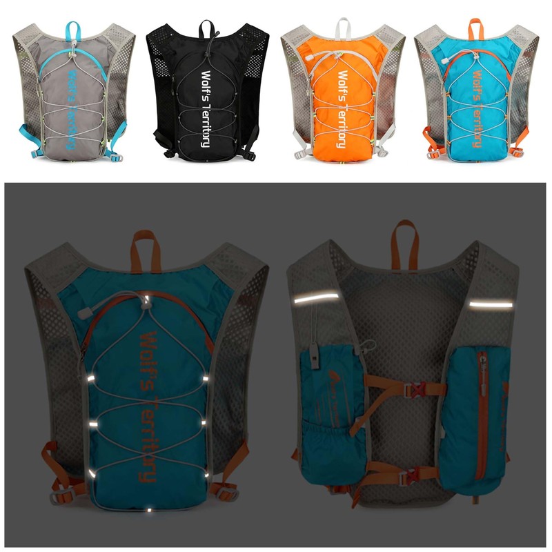 Running Vest for Men and Women, Hydration Backpack 1.4L, Running