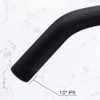 Westbrass 1/2" IPS x 10" Shower Arm with Sure Grip