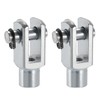 sourcing map Air Cylinder Rod Clevis End 33mm Length M6x1