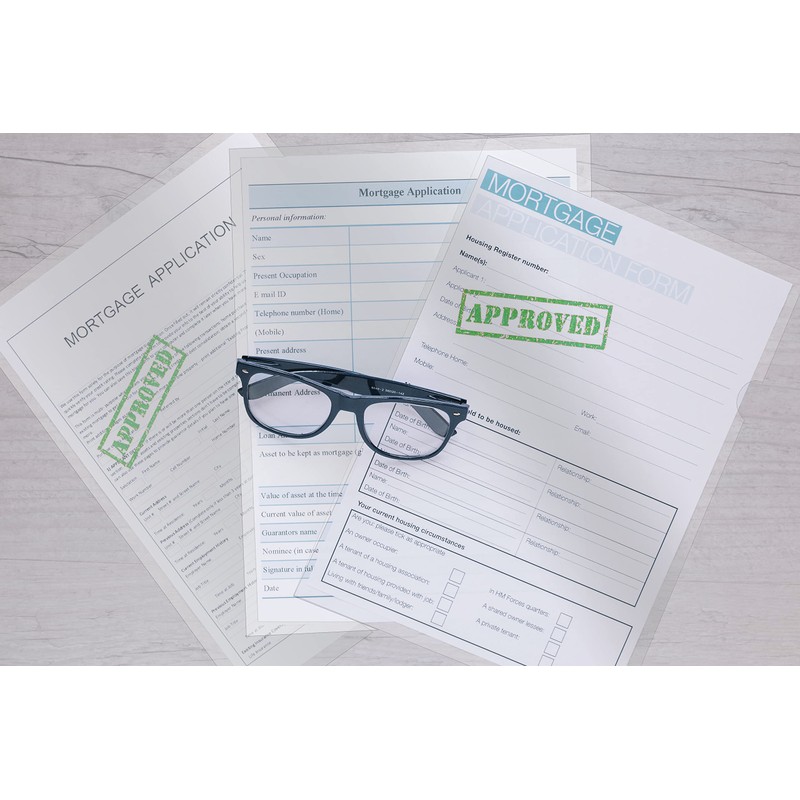 Performore 12 Pack of Clear Project Pocket Sleeves, 9" X